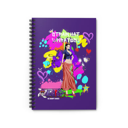 One Piece - Graffiti Robin Ruled Notebook