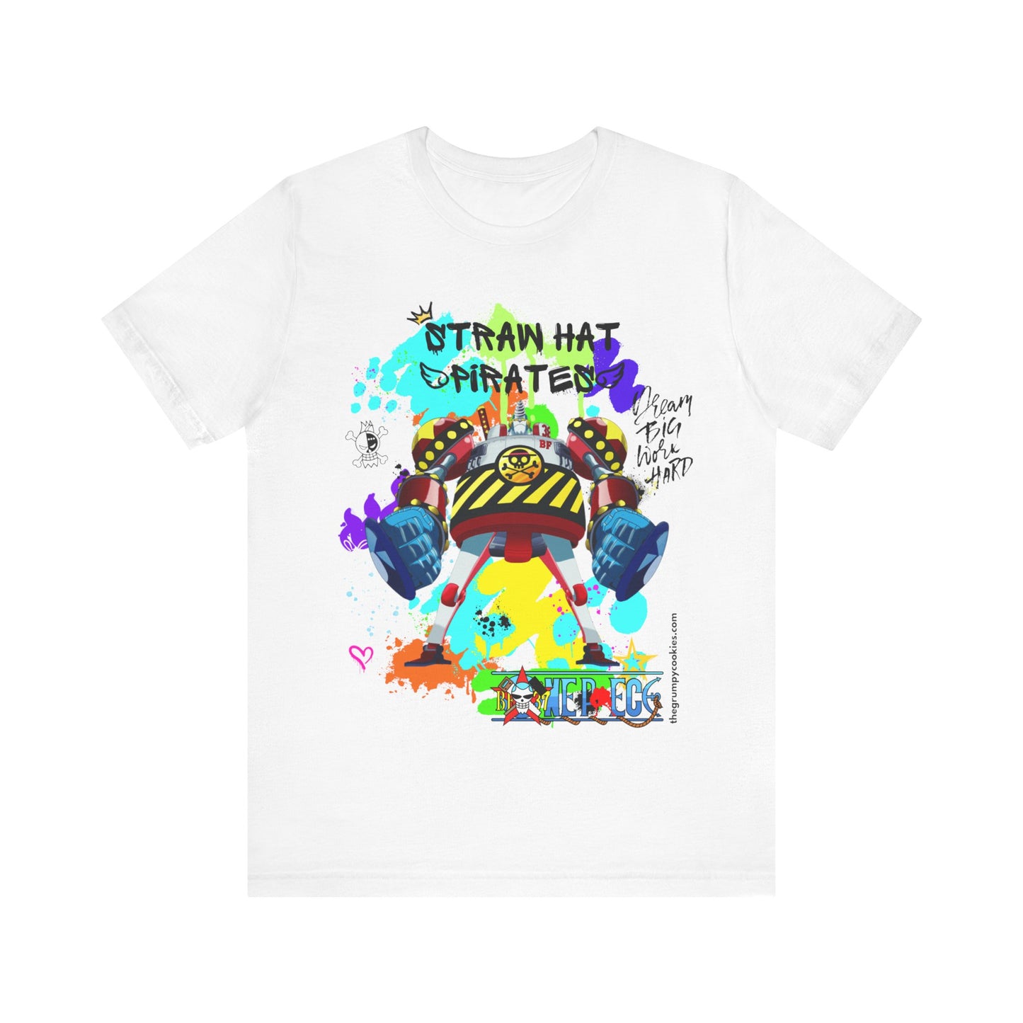 Graffiti Franky Unisex Jersey Short Sleeve Tee