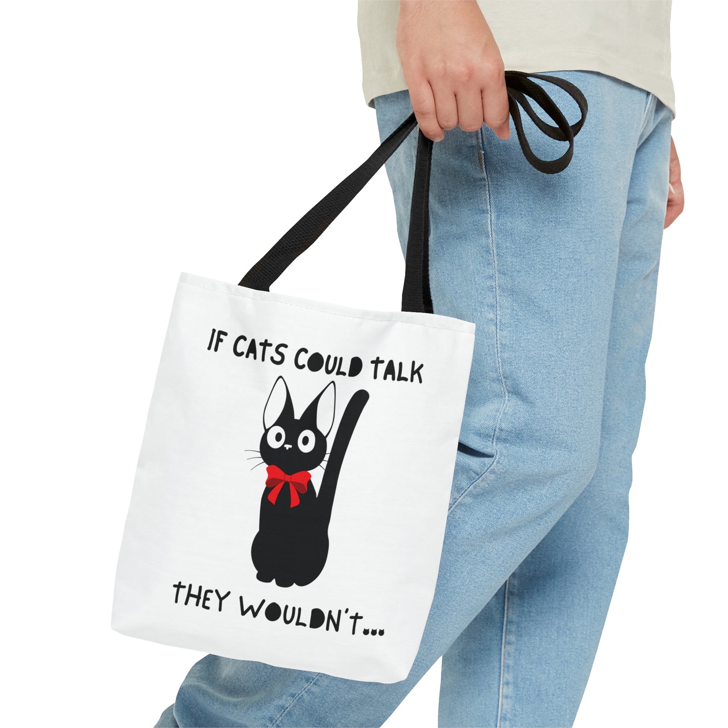 Jiji Doesn't Feel Like Talking Tote Bag