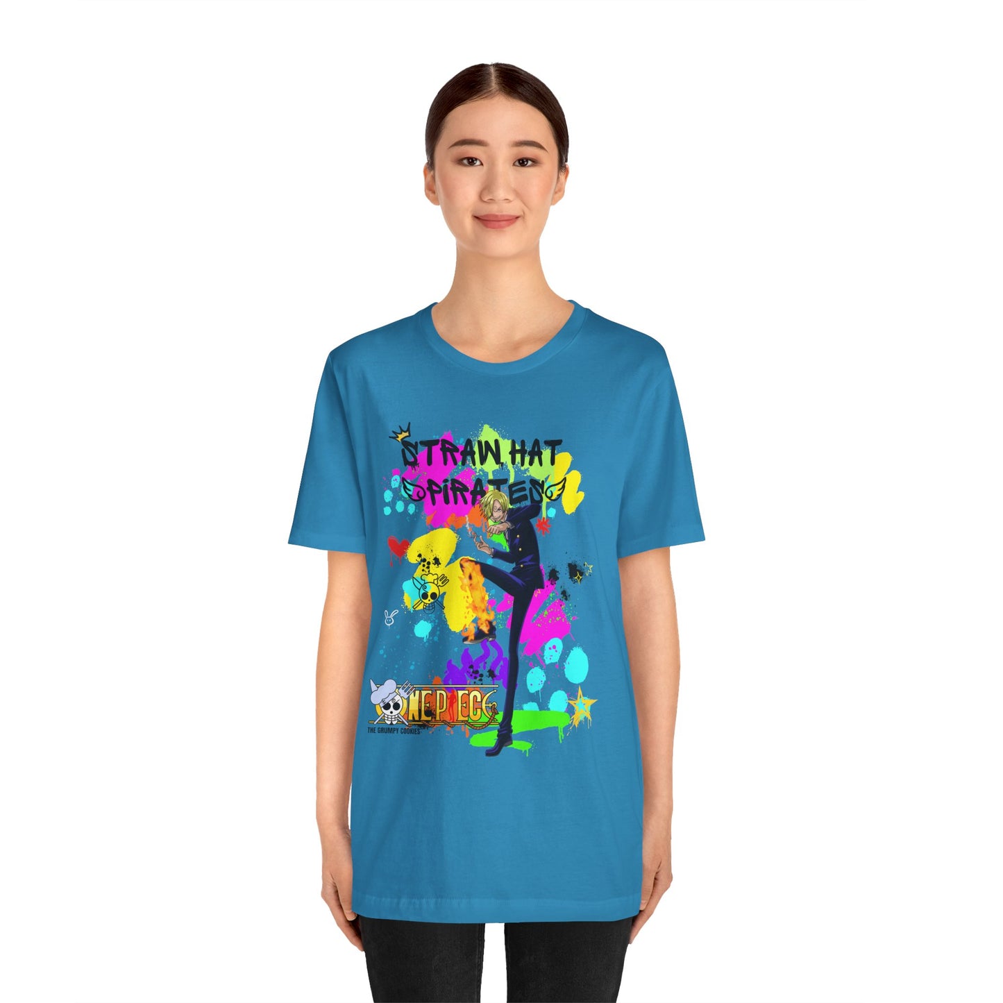 One Piece - Graffiti Sanji Unisex Jersey Short Sleeve Tee