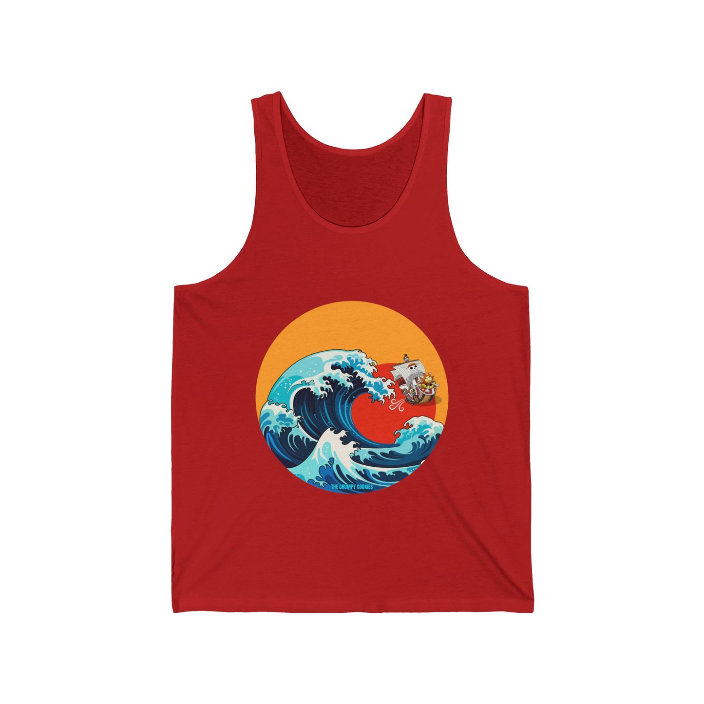 One Piece - Riding the Wave Jersey Tank