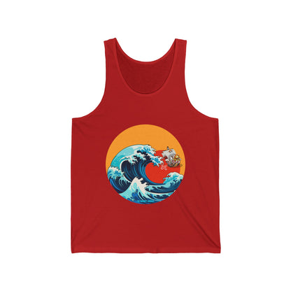 One Piece - Riding the Wave Jersey Tank