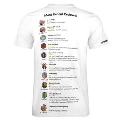 The Shining - The Overlook Hotel Review Men's Cotton T-shirt