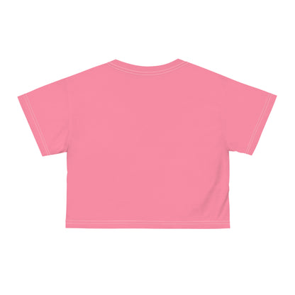 Gangs All Here Pink Crop Tee