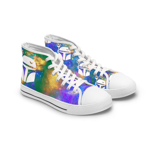 Boba Fett Women's Green High Top Sneakers