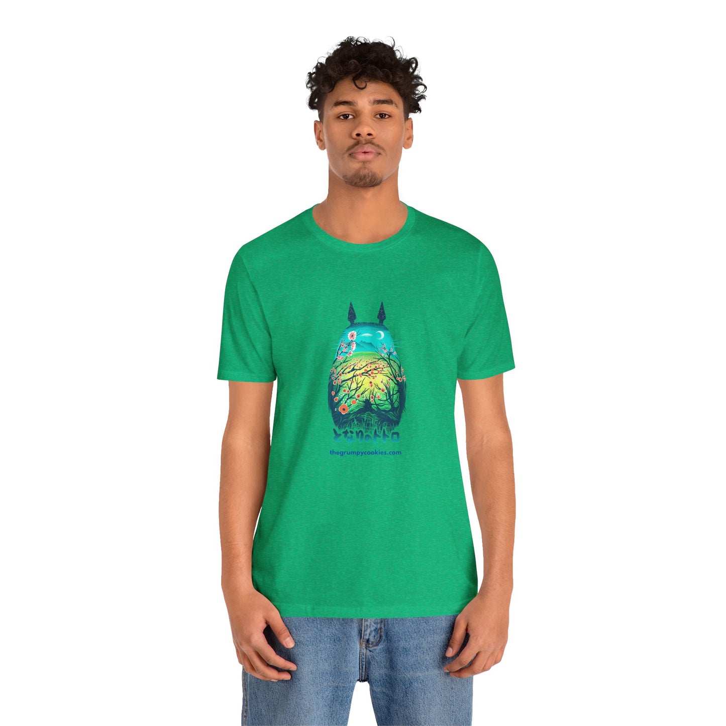 Totoro Garden Unisex Jersey Short Sleeve Tee