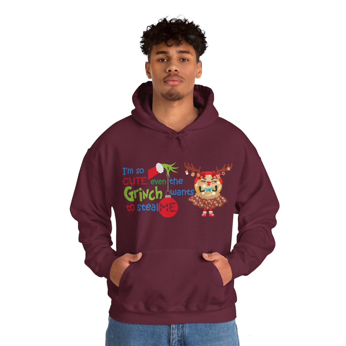 Even the Grinch Loves TGC Unisex Heavy Blend™ Hooded Sweatshirt