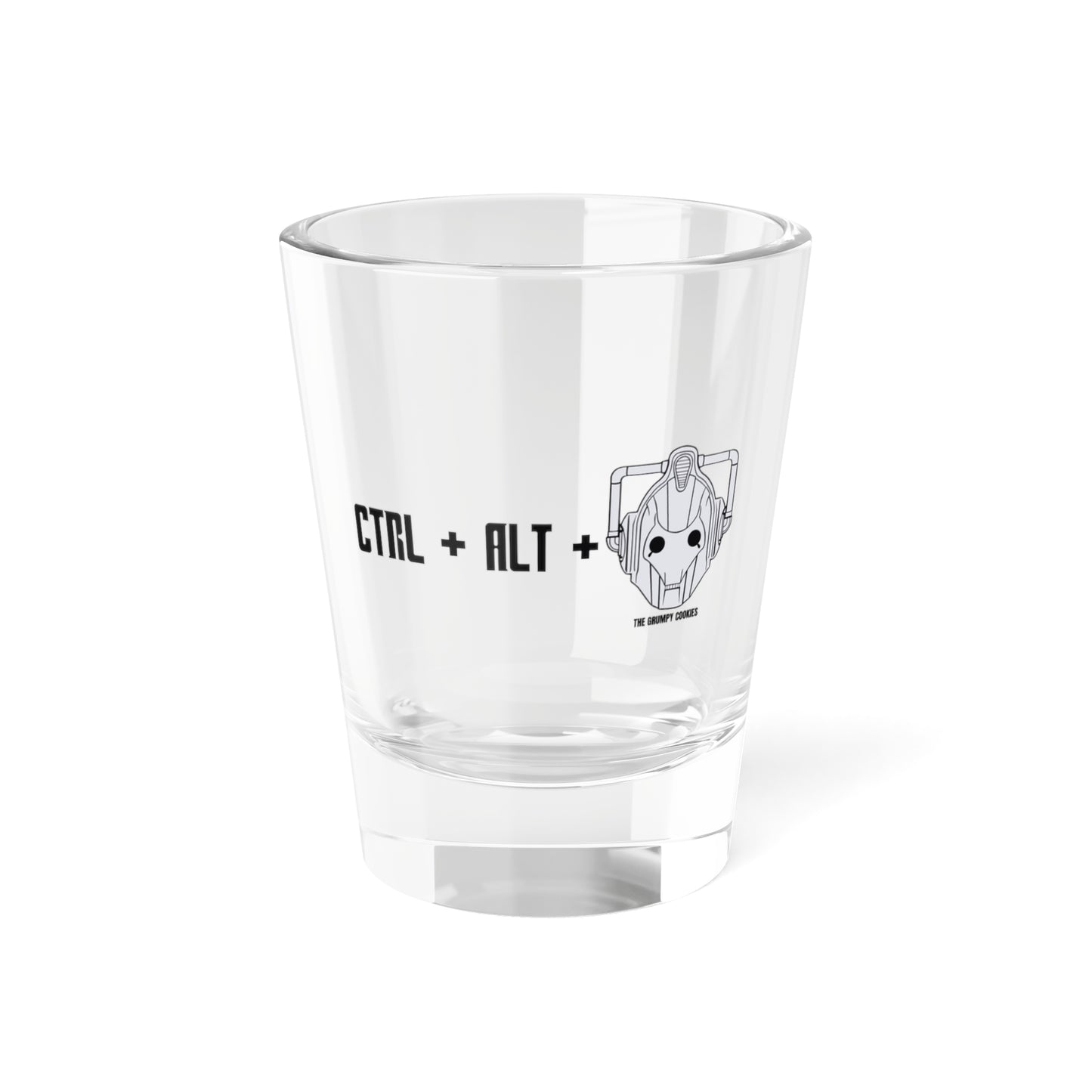 Dr Who - This Shot Must Be Deleted Shot Glass