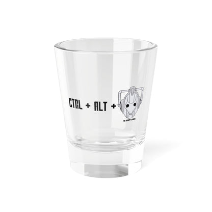 Dr Who - This Shot Must Be Deleted Shot Glass