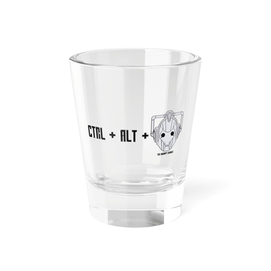 Dr Who - This Shot Must Be Deleted Shot Glass