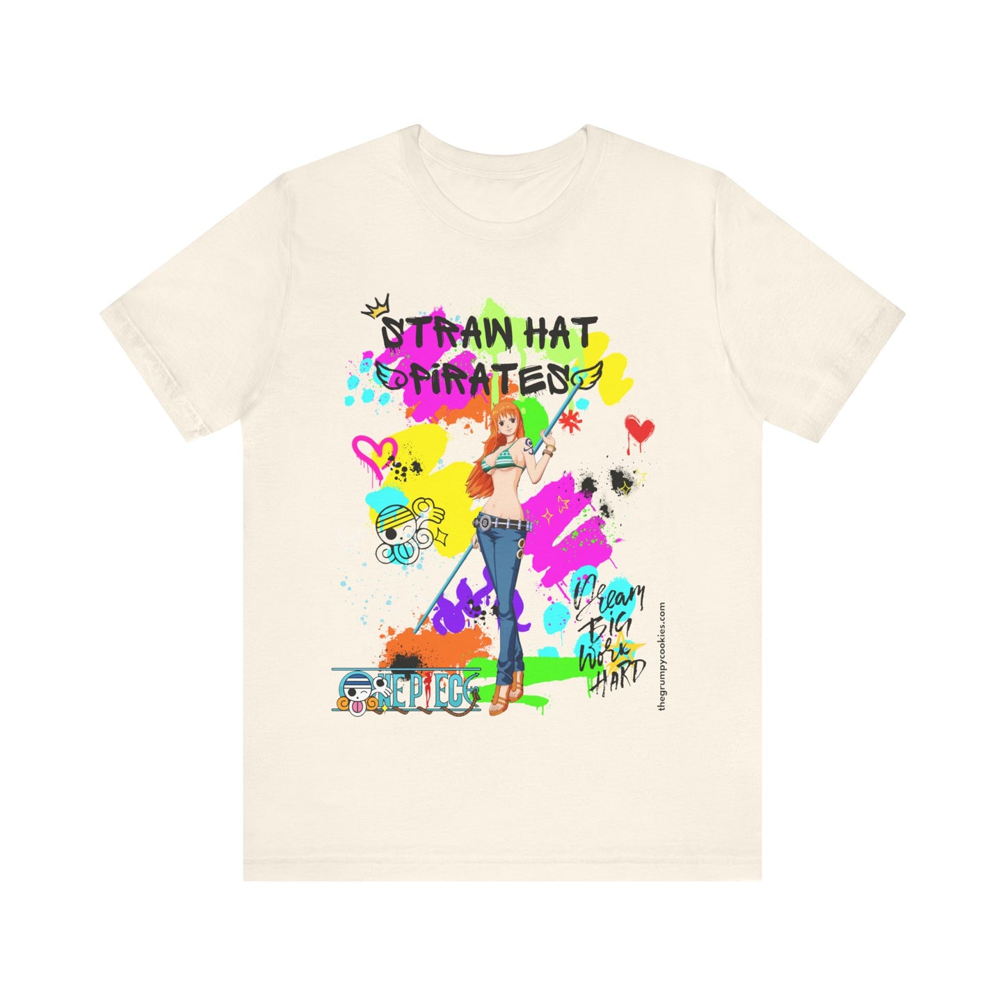 Graffiti Nami  Unisex Jersey Short Sleeve Tee