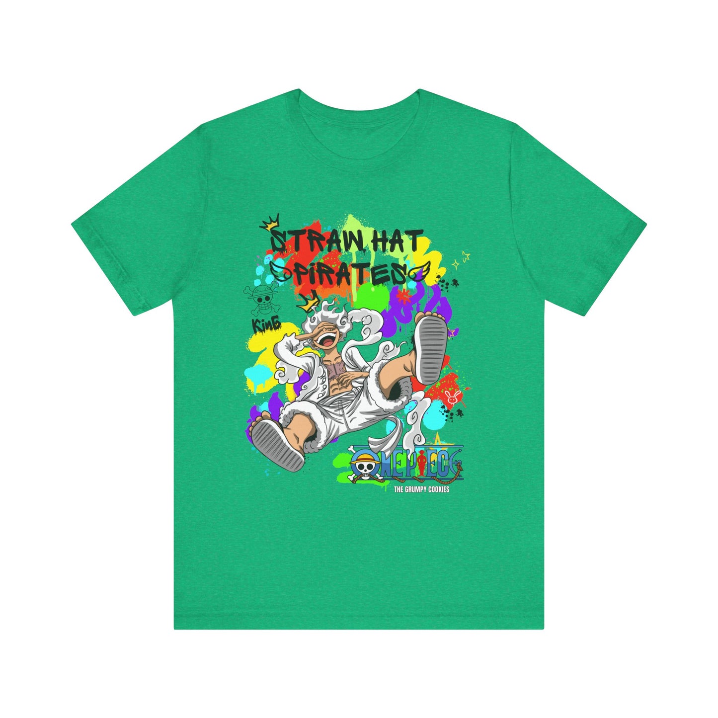 One Piece - Graffiti Luffy Unisex Jersey Short Sleeve Tee