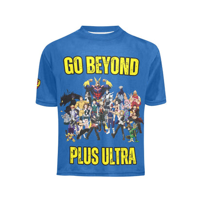 My Hero Academia - Go Beyond Big Girls All Over Print Crew Neck T-Shirt