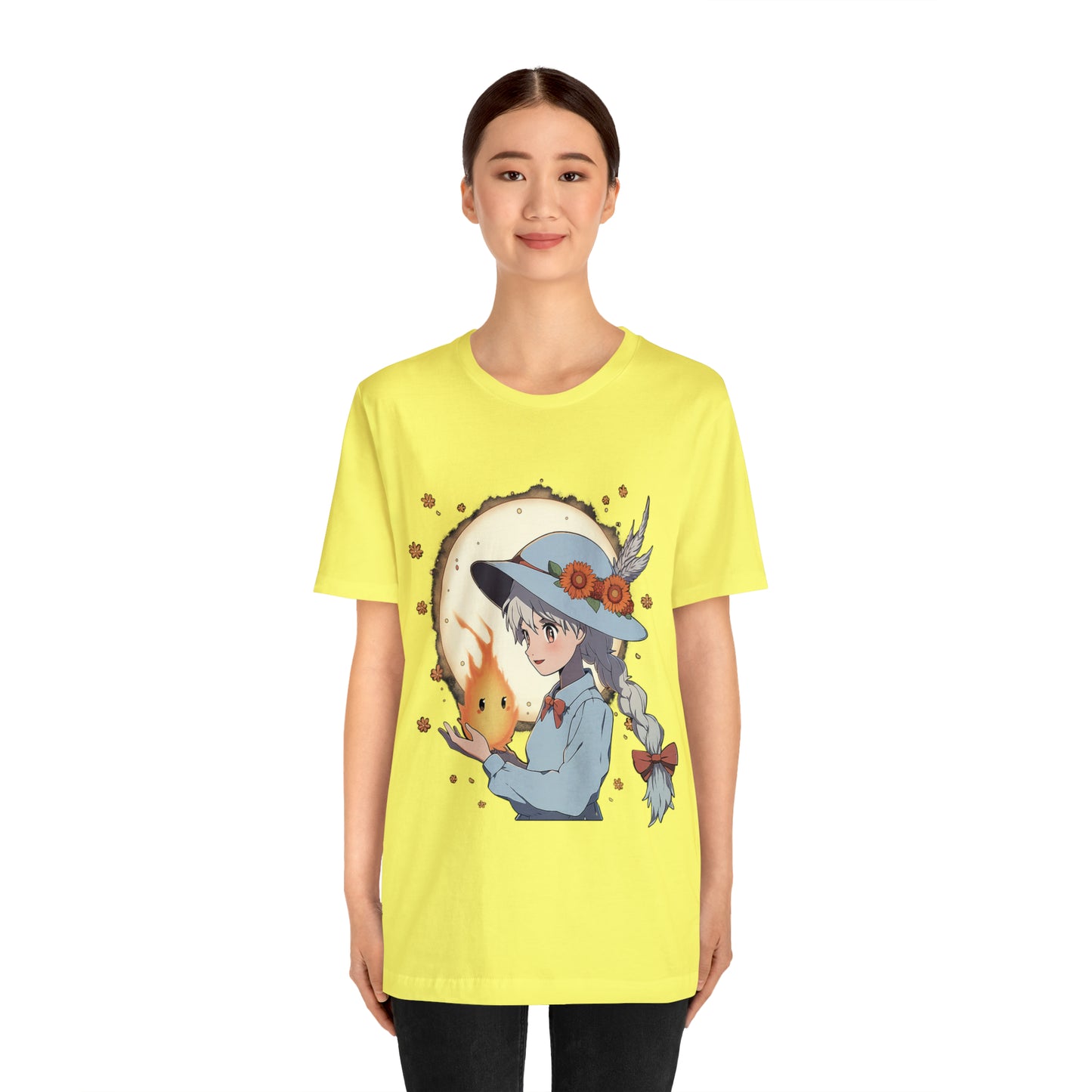 Howl's Moving Castle Jersey Short Sleeve Tee