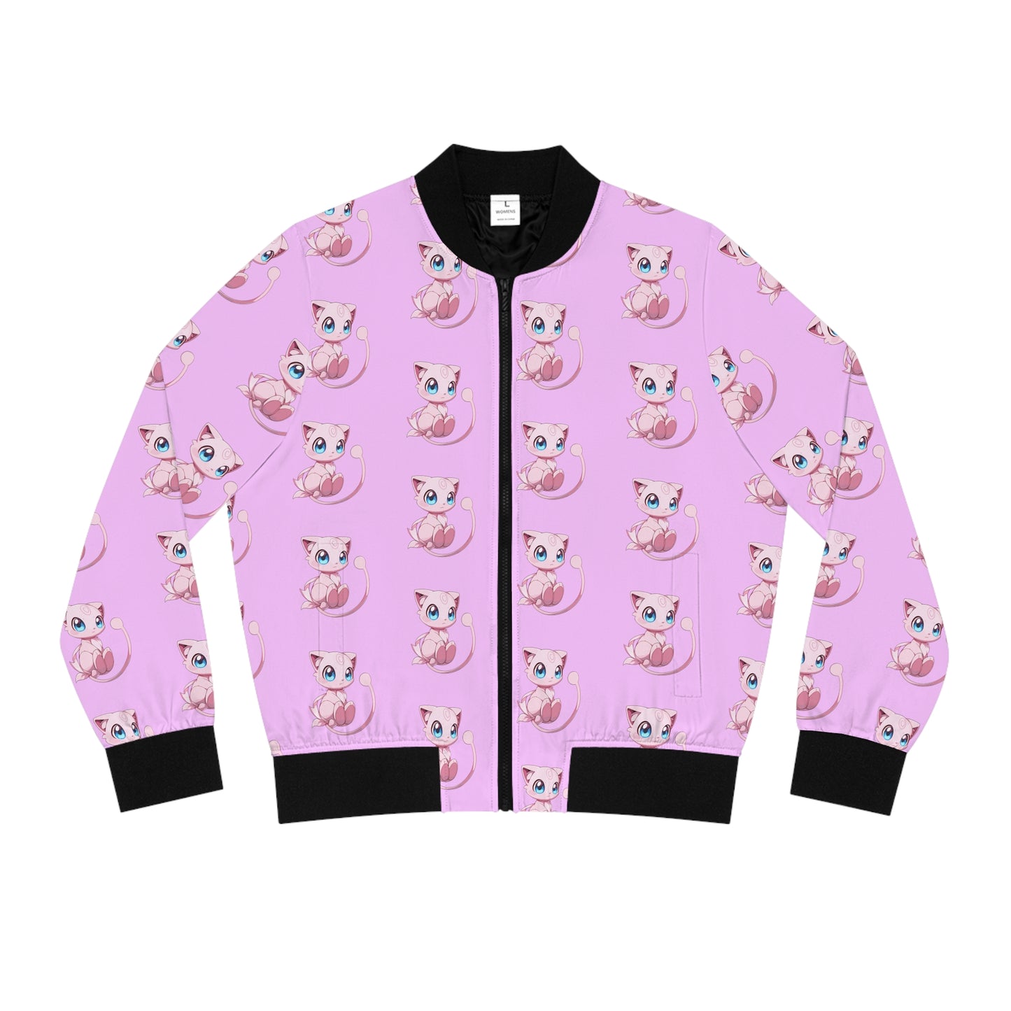 Mew Mew Women's Bomber Jacket (AOP)