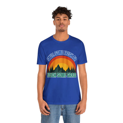 Touch Some Grass Short Sleeve Tee