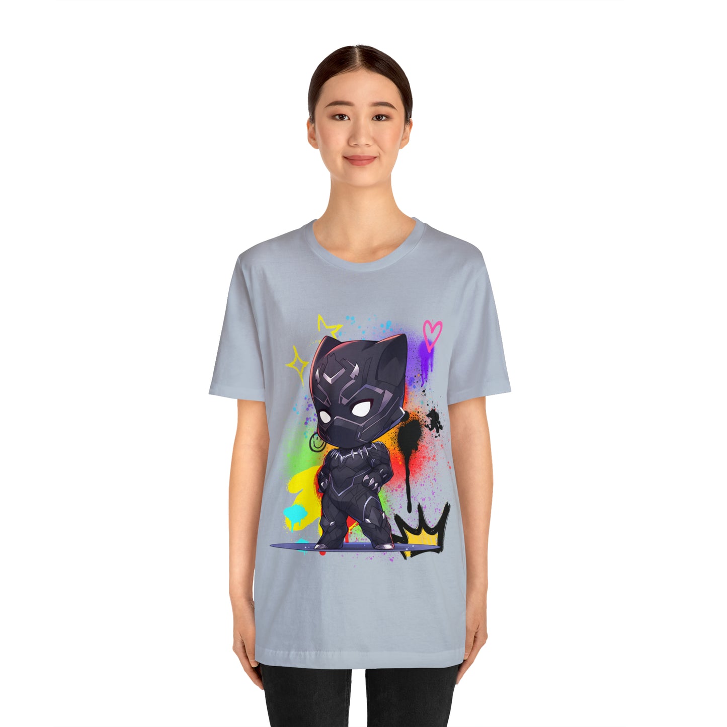 Black Panther Jersey Short Sleeve Tee