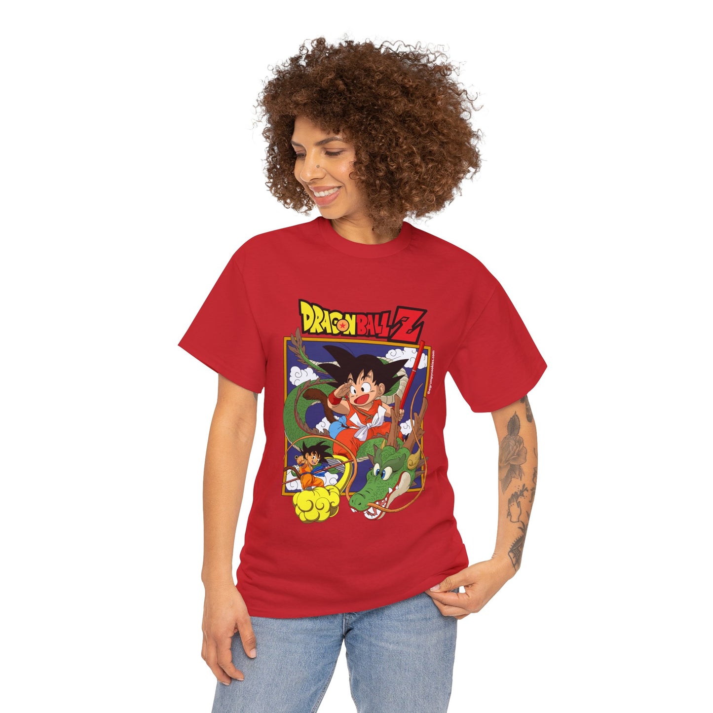 Old School DBZ Unisex Heavy Cotton Tee