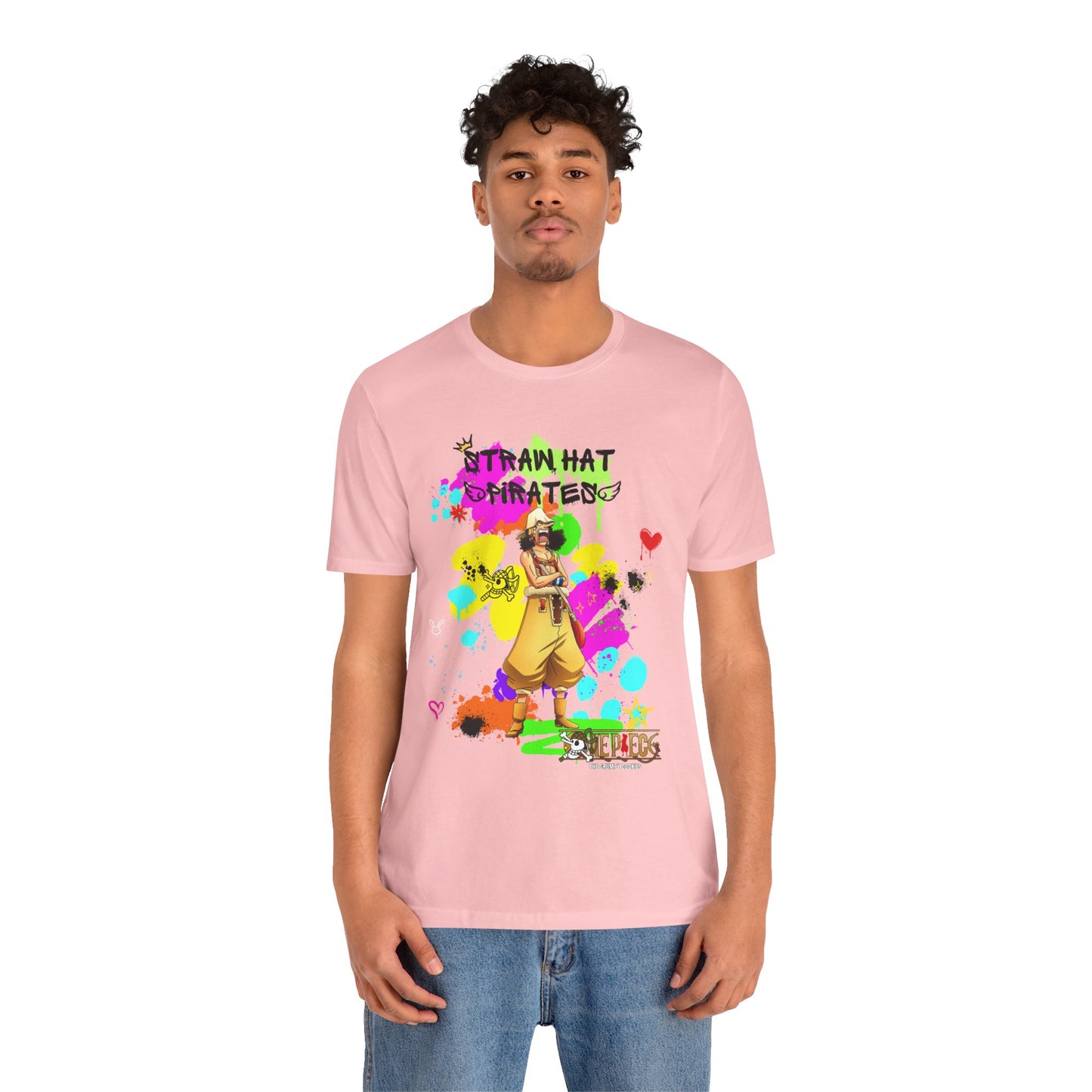 One Piece - Graffiti Usopp  Unisex Jersey Short Sleeve Tee