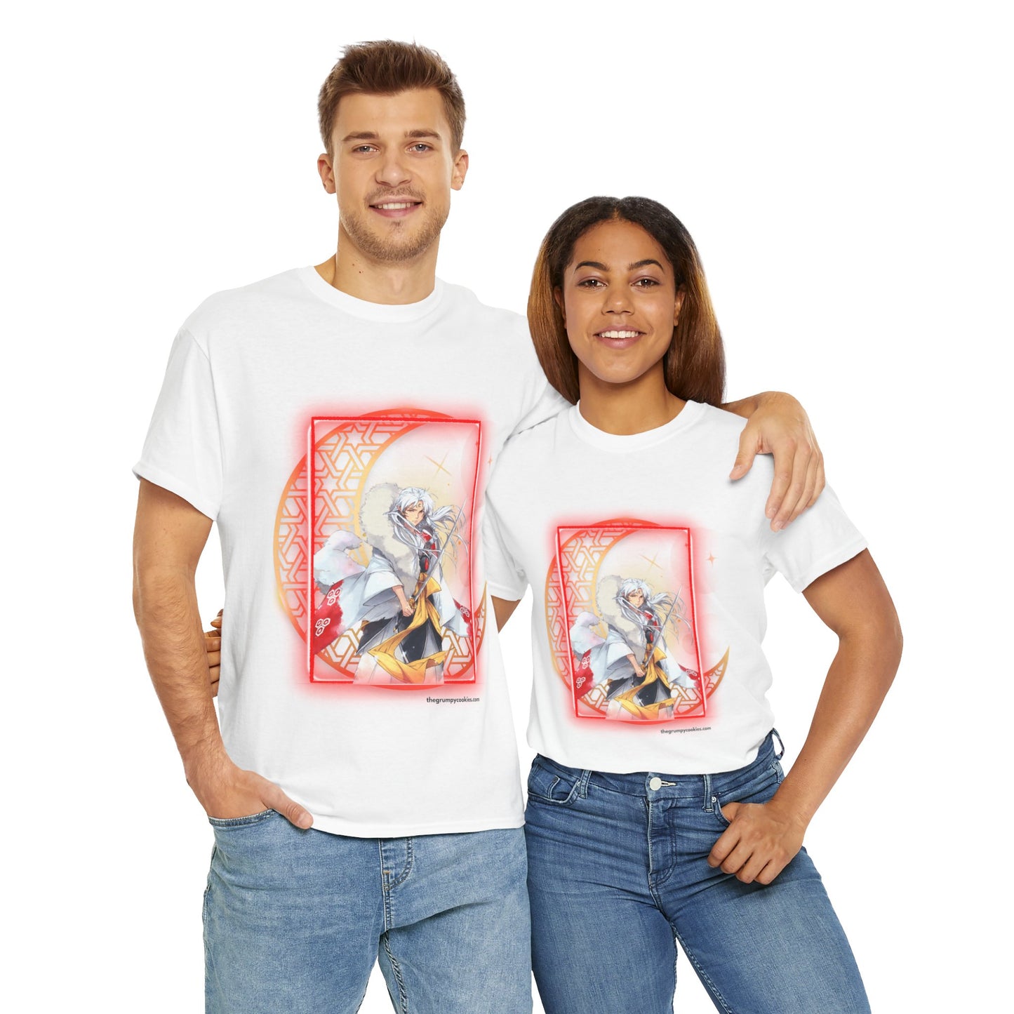 Sesshomaru Moon Unisex Heavy Cotton Tee