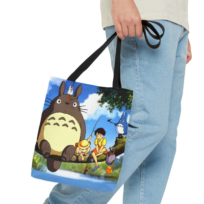 Sitting Together Tote Bag