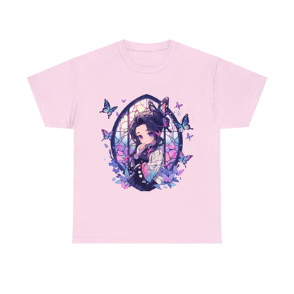 Stained Glass Shinobu Kocho Series Unisex Heavy Cotton Tee