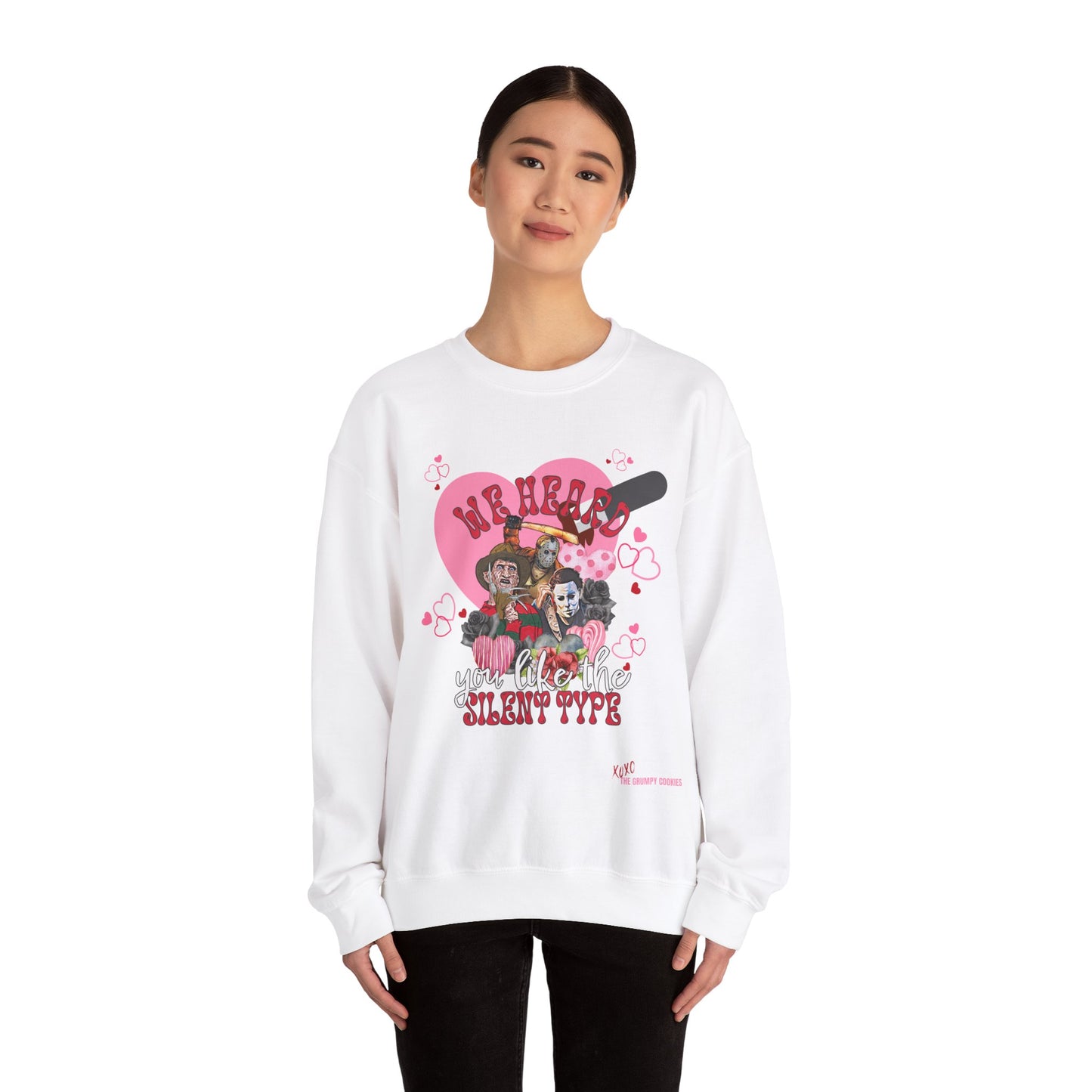 The Terror Team - Silent Type Unisex Heavy Blend™ Crewneck Sweatshirt