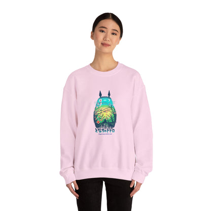 Totoro Garden Unisex Heavy Blend™ Crewneck Sweatshirt