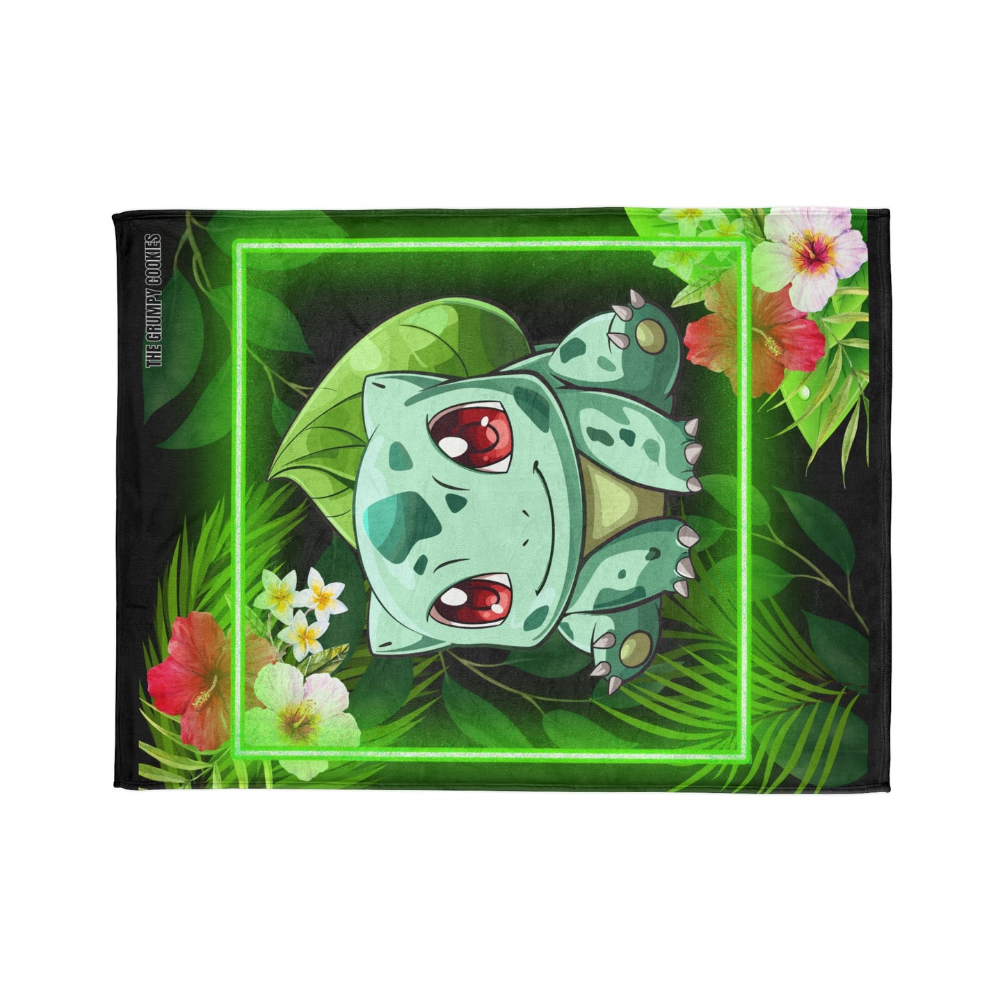 Pokemon- Aloha Bulba Polyester Blanket