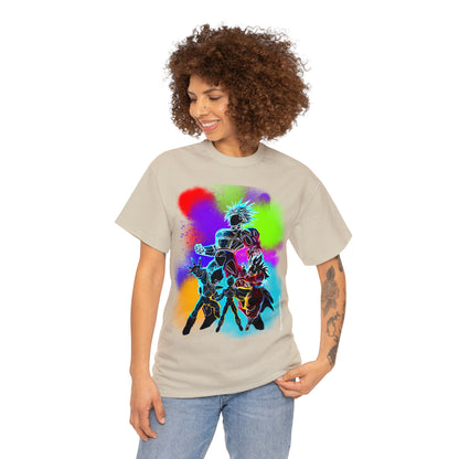 Dragon Ball Z Technicolor Unisex Heavy Cotton Tee