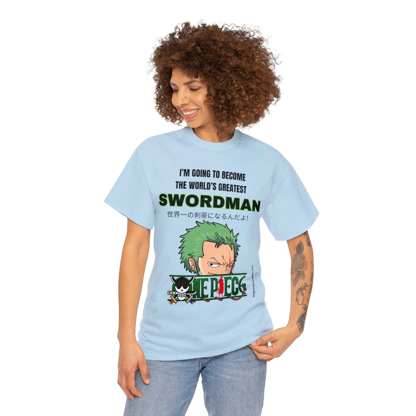 World's Greatest Swordsman Unisex Heavy Cotton Tee