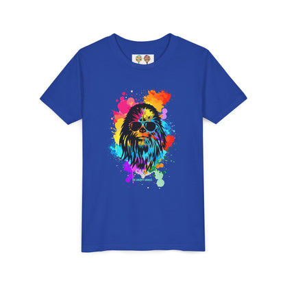 Star Wars - Ladies Love Cool Chewie Youth Short Sleeve Tee