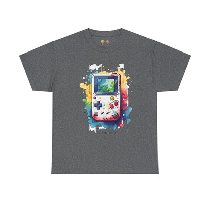 Gameboy- Watercolor Gameboy Unisex Heavy Cotton Tee