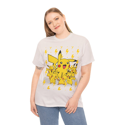 Pika Pika Pika Unisex Heavy Cotton Tee