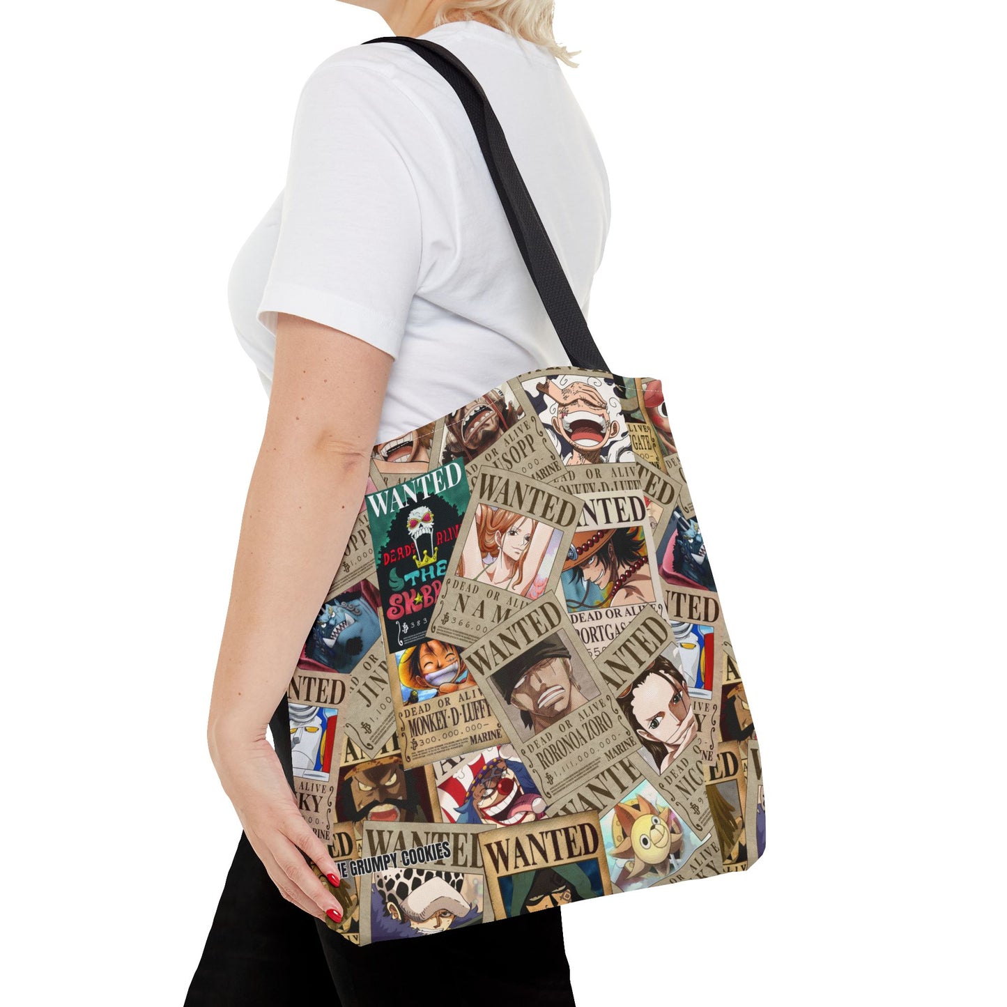 One Piece- Wanted Dead or Alive Tote Bag