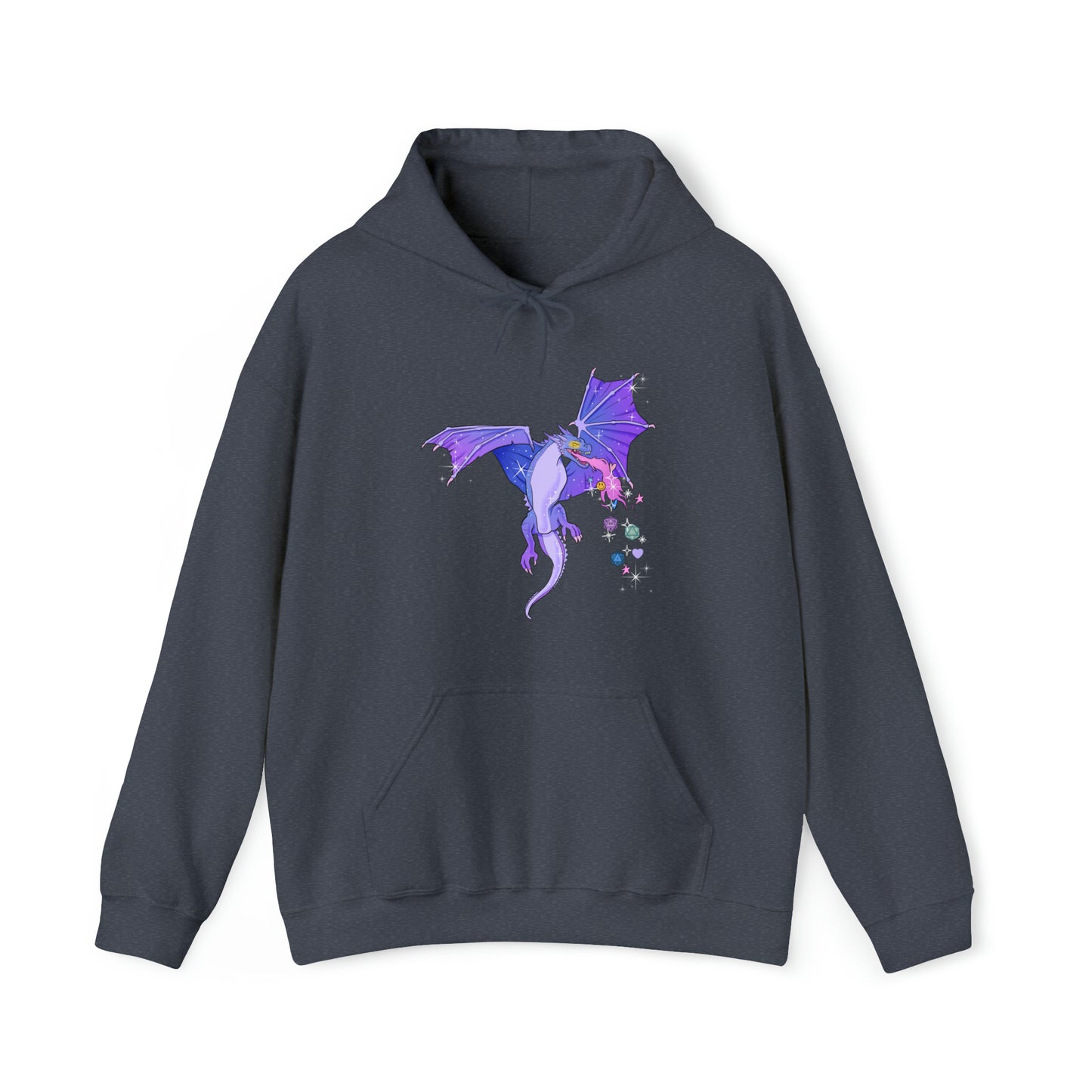 Purple Dragon Unisex Heavy Blend™ Hooded Sweatshirt