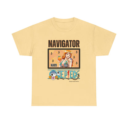 Navigator Nami Unisex Heavy Cotton Tee