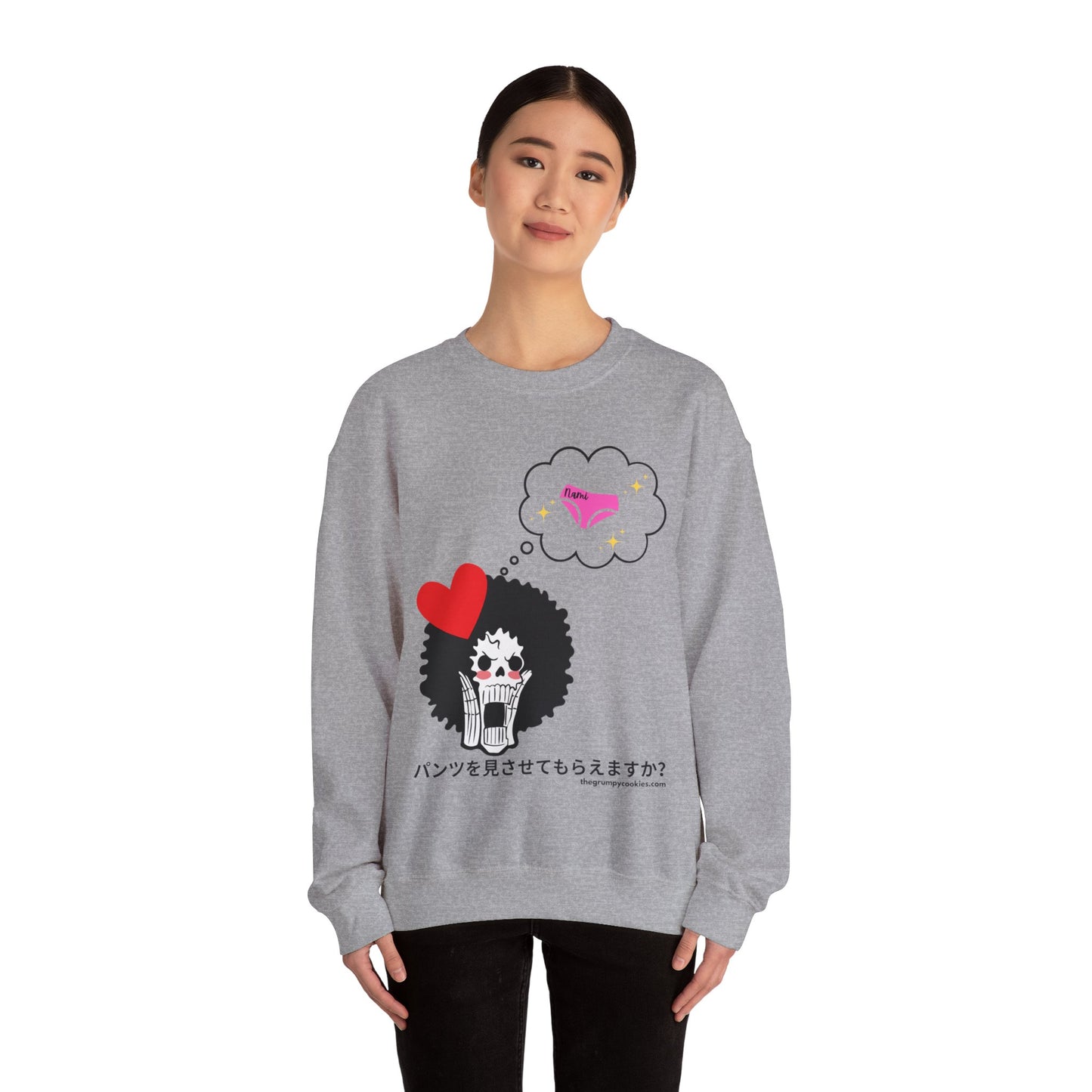 Pervy Gentleman Brook Unisex Heavy Blend™ Crewneck Sweatshirt