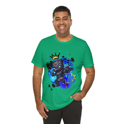 Black Panther Jersey Short Sleeve Tee