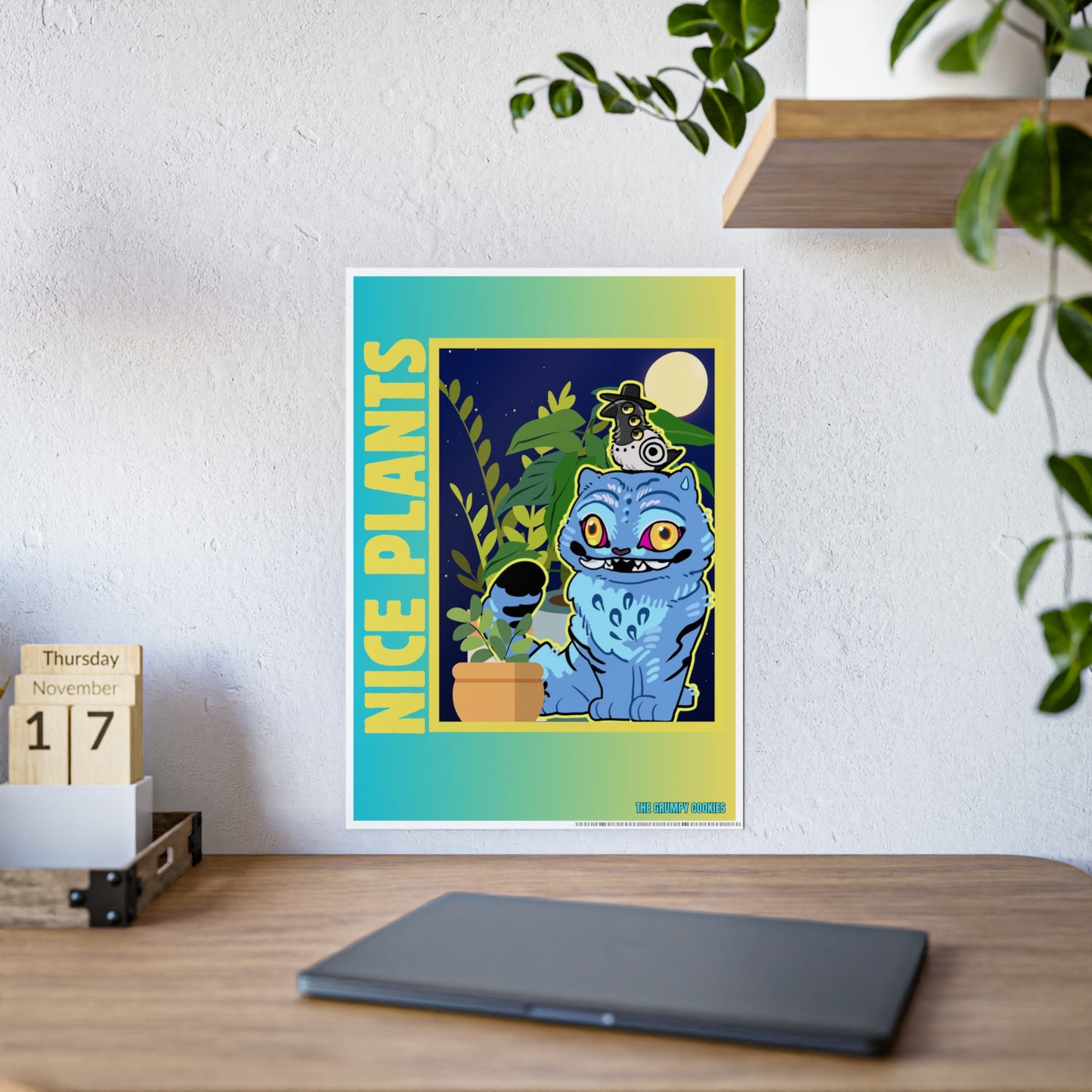 KPDH - Nice Plants Glossy Art Print