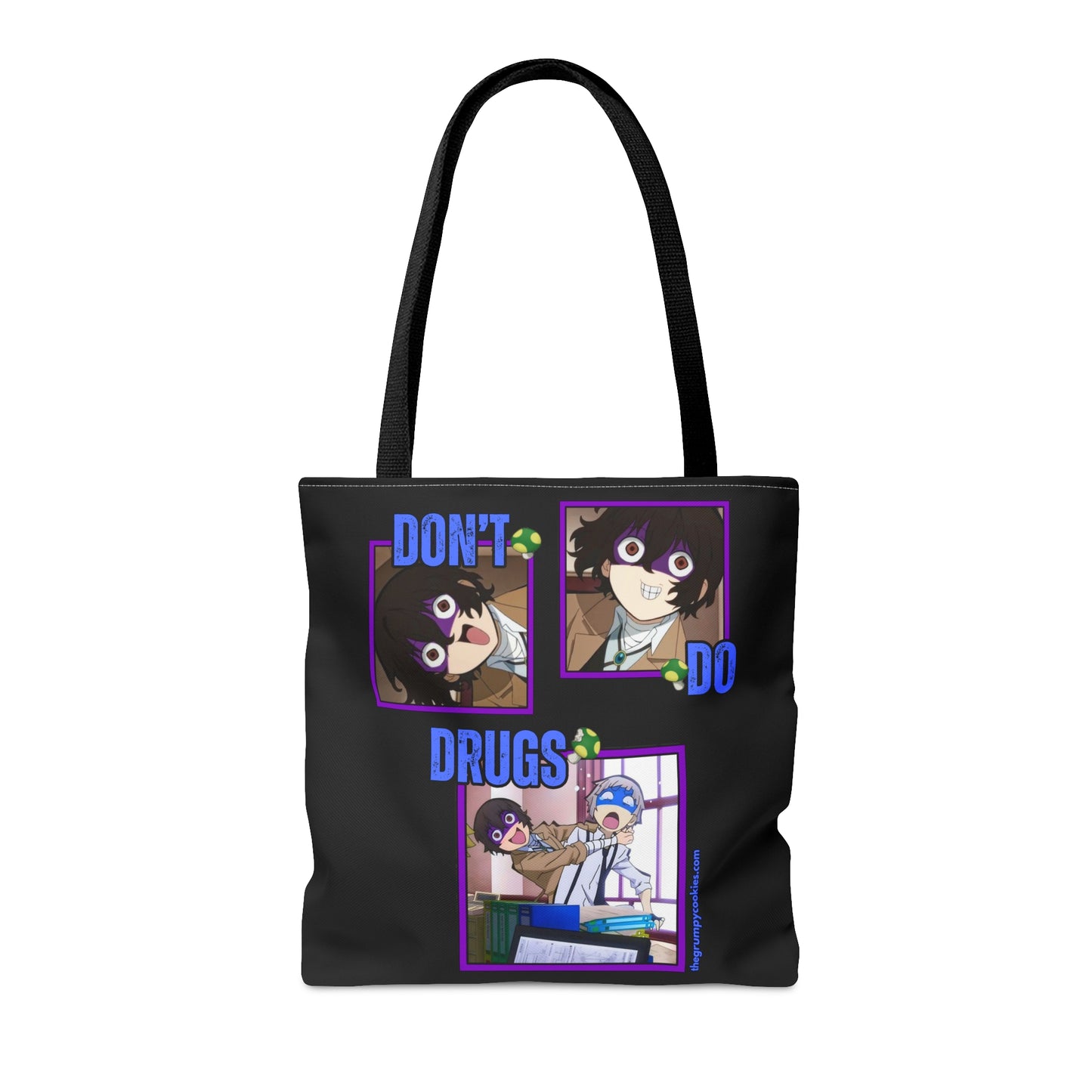 Shrooms are Bad Black Tote Bag