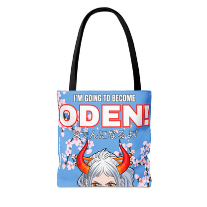 Blue I Will be Oden Tote Bag