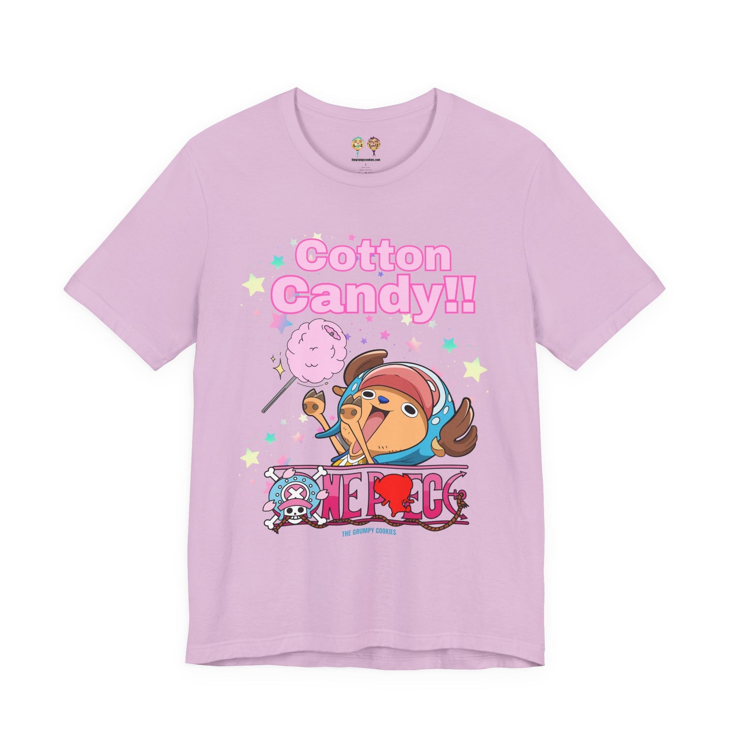 One Piece - Chopper Loves Cotton Candy Unisex Jersey Short Sleeve Tee