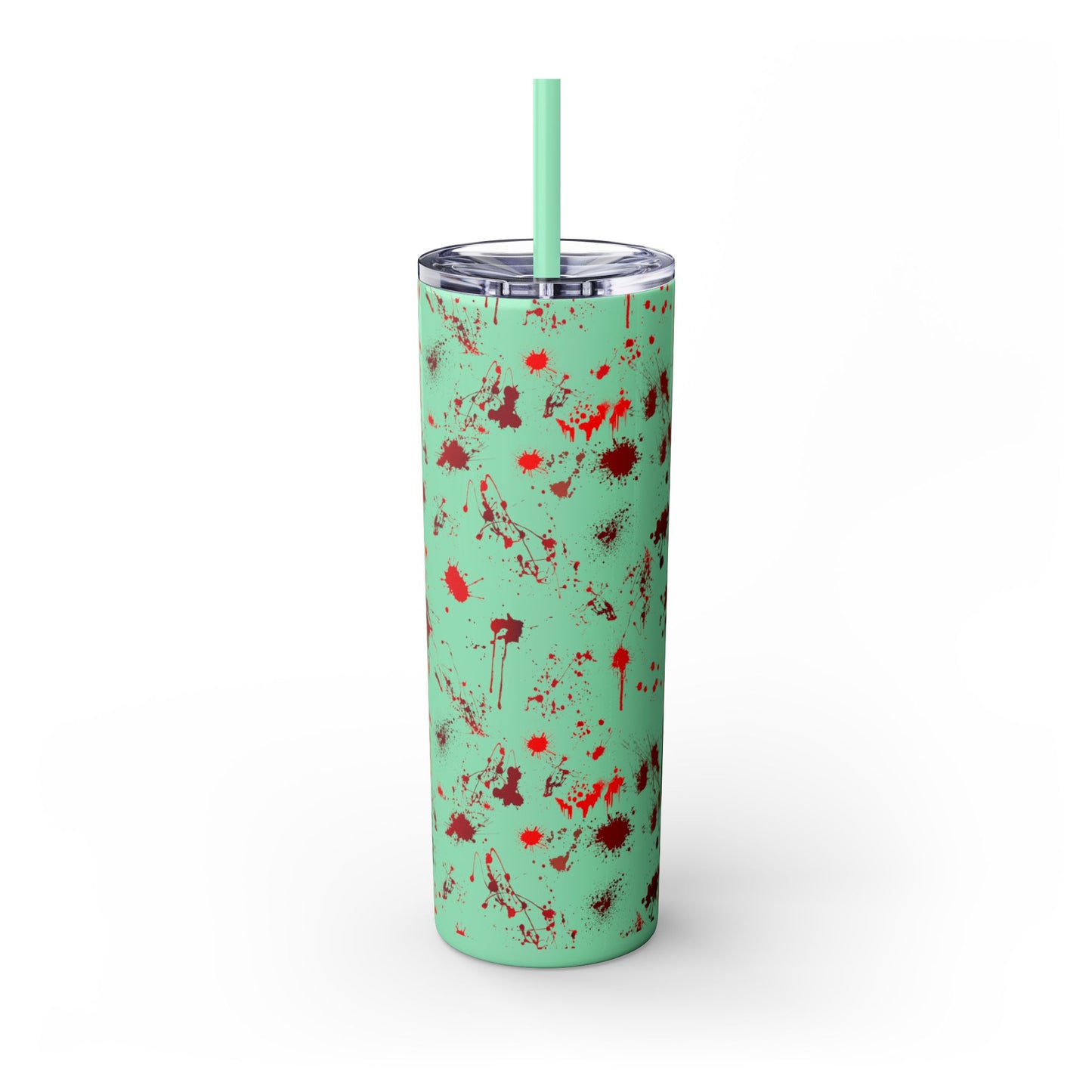 One Piece - Zoro Nothing Happened Skinny Tumbler with Straw, 20oz