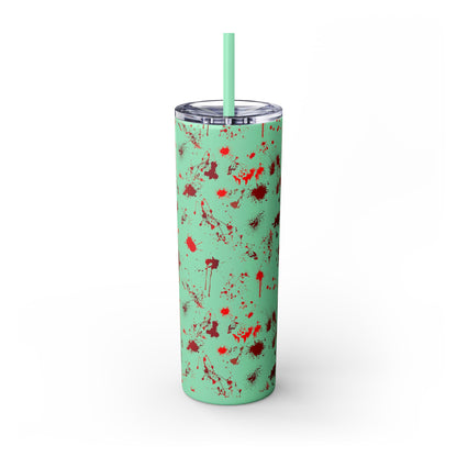 One Piece - Zoro Nothing Happened Skinny Tumbler with Straw, 20oz