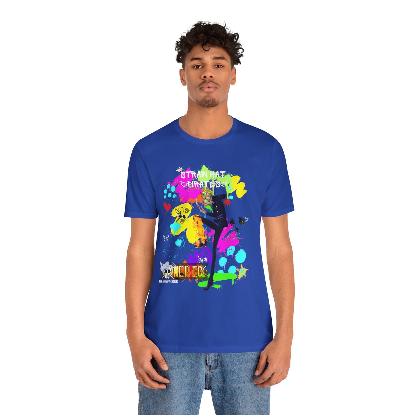 One Piece - Graffiti Sanji Unisex Jersey Short Sleeve Tee