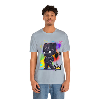 Black Panther Jersey Short Sleeve Tee