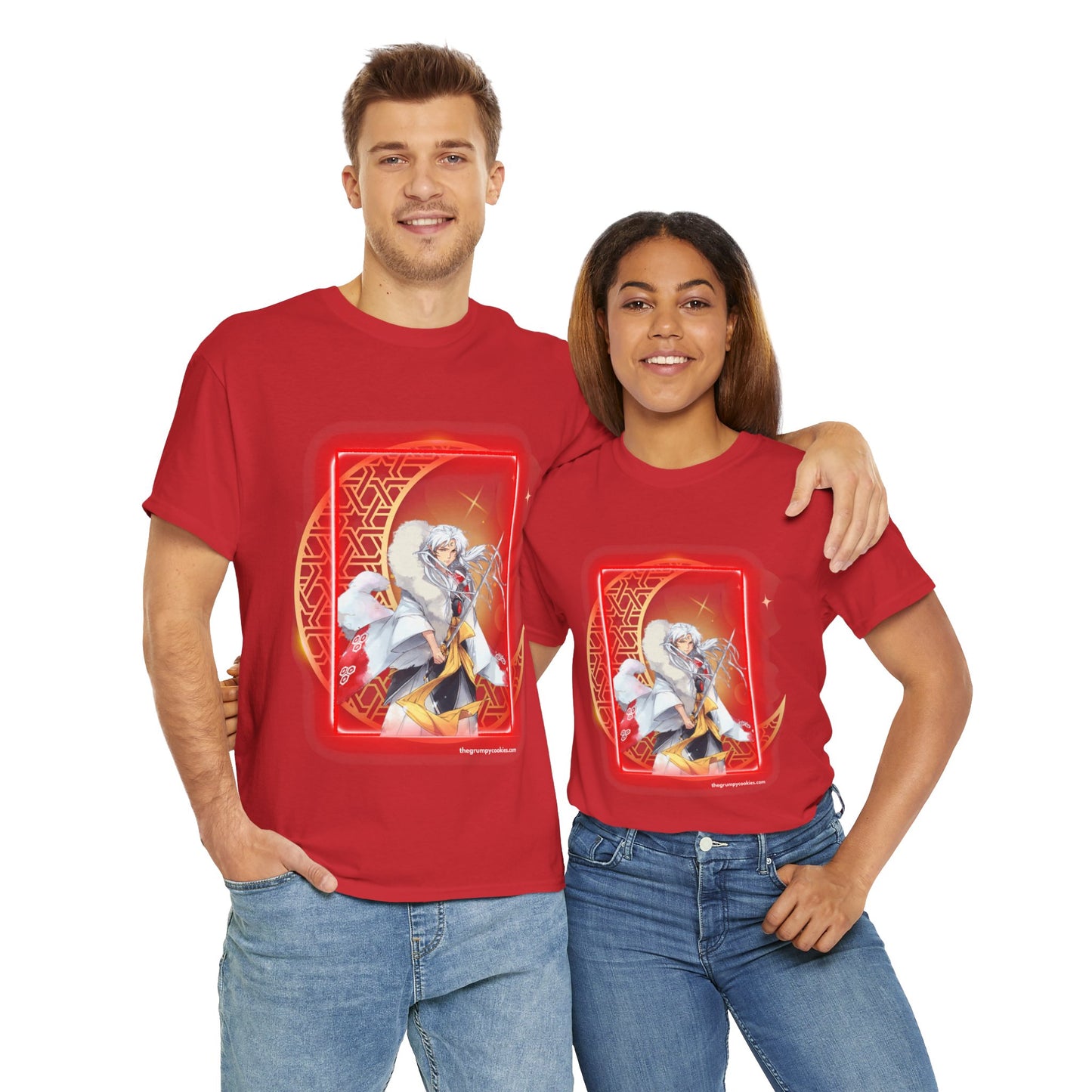 Sesshomaru Moon Unisex Heavy Cotton Tee