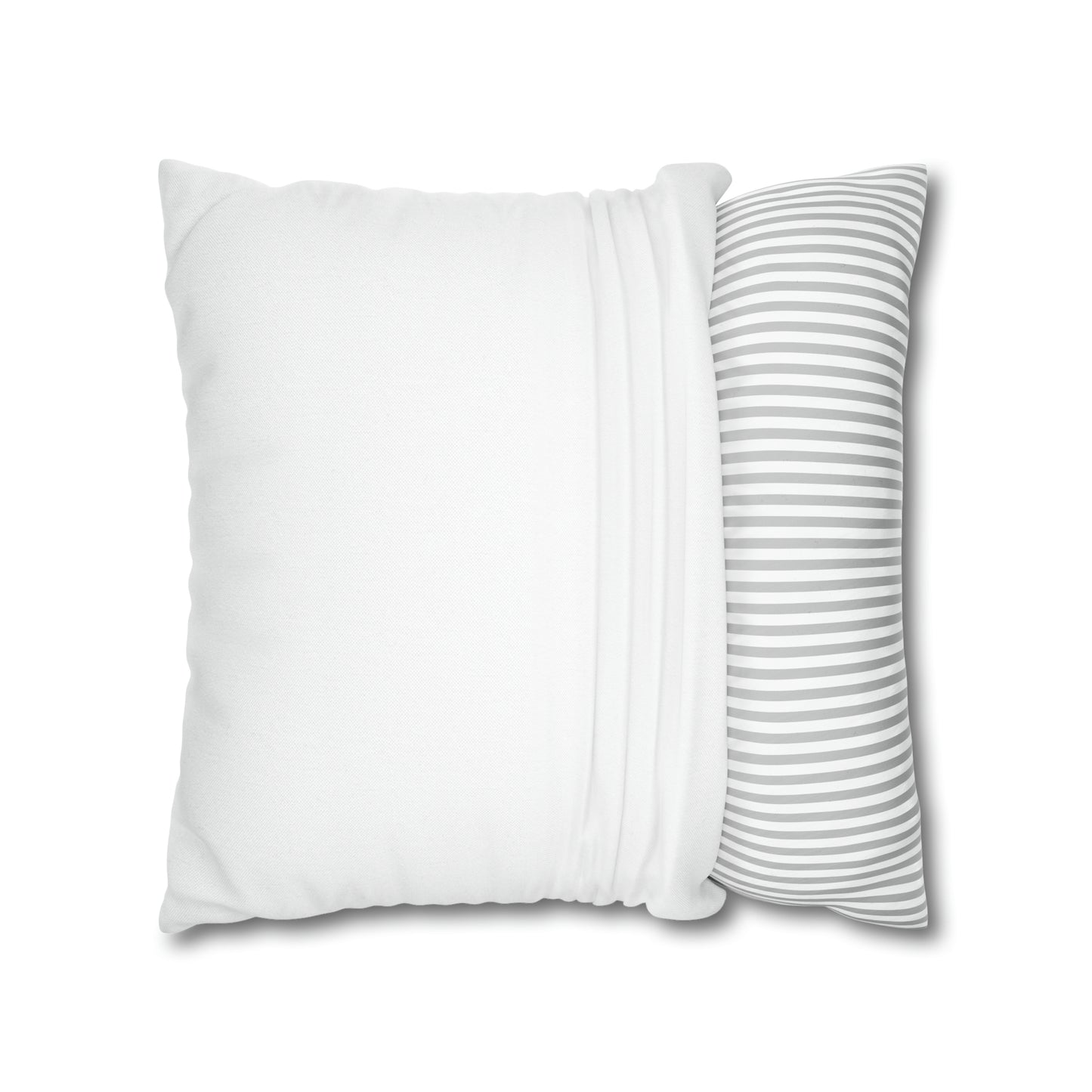 Just as Sane Spun Polyester Square Pillow Case