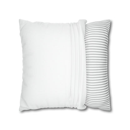 Just as Sane Spun Polyester Square Pillow Case